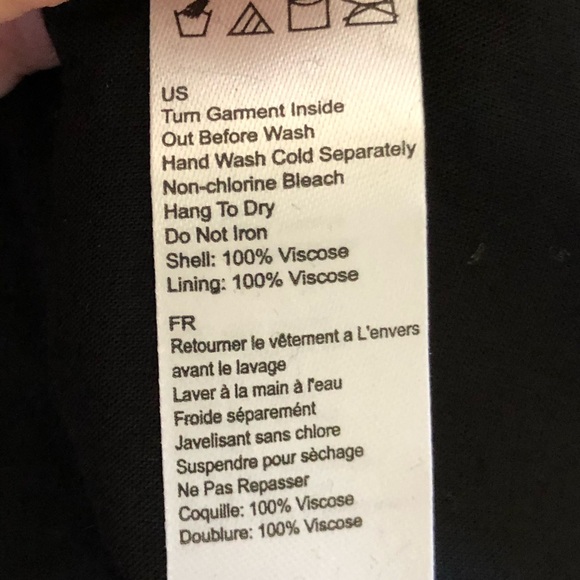 NWT Amuse Society Avery Shift Dress Back XS - Picture 8 of 8